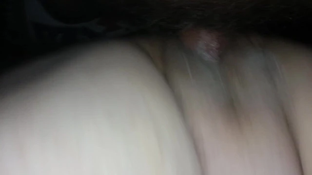 Cock stroking a wet plump pussy!