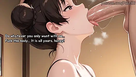 Another date with Tenten ended with a rough sex (Sex JOI)