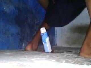 cdzinha brincando com rexona