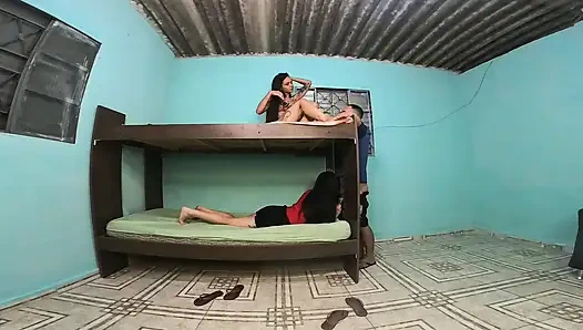 Betrayal in the Bunk Bed, Girlfriend Upstairs, Friend Downstairs, Boyfriend in the Middle of Adultery