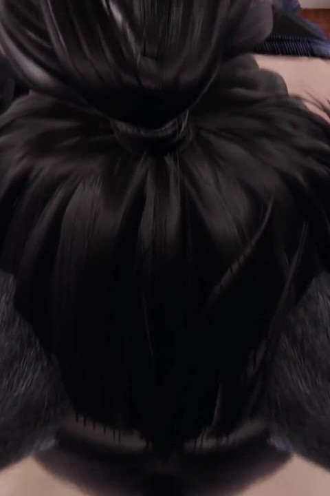 Two Catgirl Futas - Cum in Mouth, Hard Fucking & Belly Cumshot