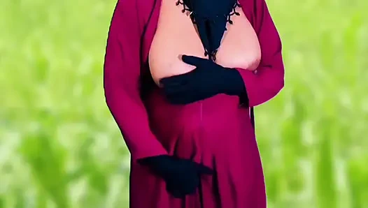 Jija Sali Fucking in Jungle Beautiful Sali Going to Form for Sex