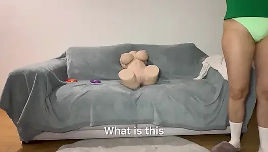 My best friend shows me her busty Tantaly doll