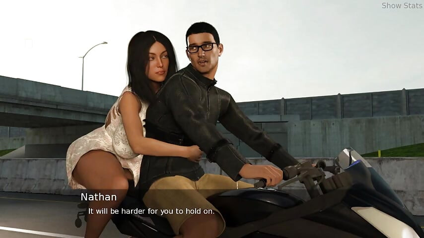 Project Hotwife - Gameplay - Roleplay - เมียโชว์หีขณะขี่มอเตอร์ไซค์
