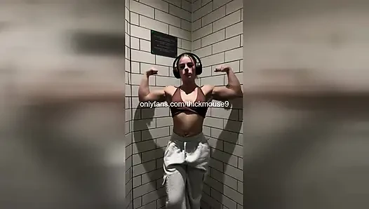 Buff 18yo Ass Destroyed IG Live In The Gym