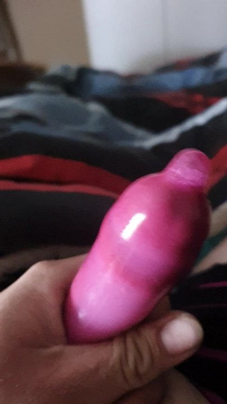 Cum in Condom