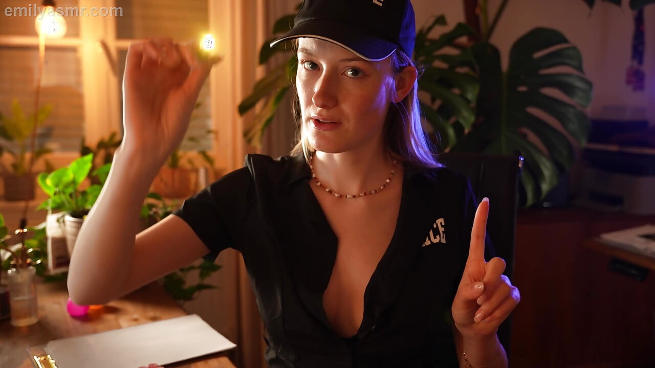 Naughty Police Officer Tests Your Focus - ASMR (you are in big trouble...)