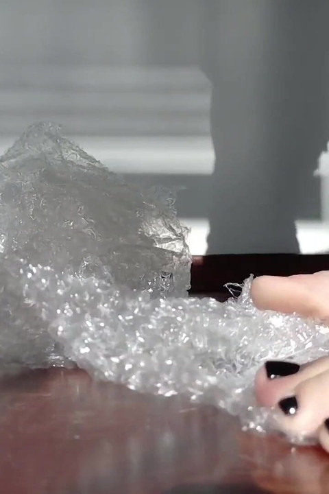 Barefoot Asmr Standing on Bubble Wrap