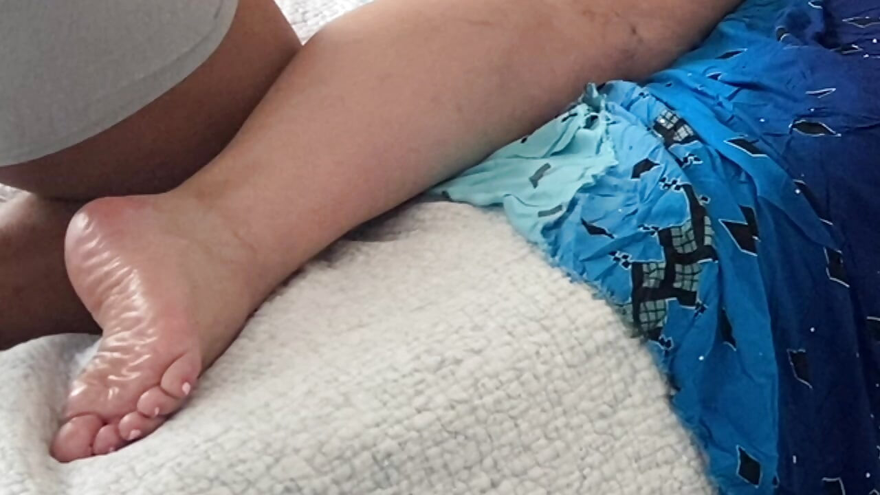 Hot oily Milf massage in the house. Sneaky mother invites BBC home for creampie