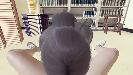 УЧИТЕЛЬНИЦА ЗАНИМАЕТСЯ СЕКСОМ СО СТУДЕНТОМ В БИБЛИОТЕКЕ ТАБУ В ВИДЕО ОТ ПЕРВОГО ЛИЦА +18 3D ХЕНТАЙ