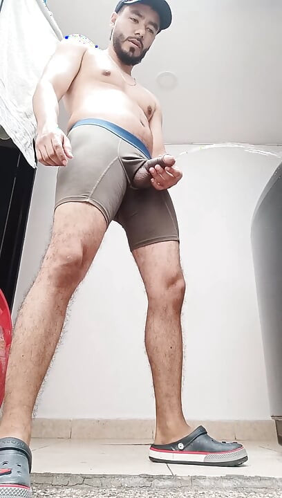 Lots of Cum in the Yard