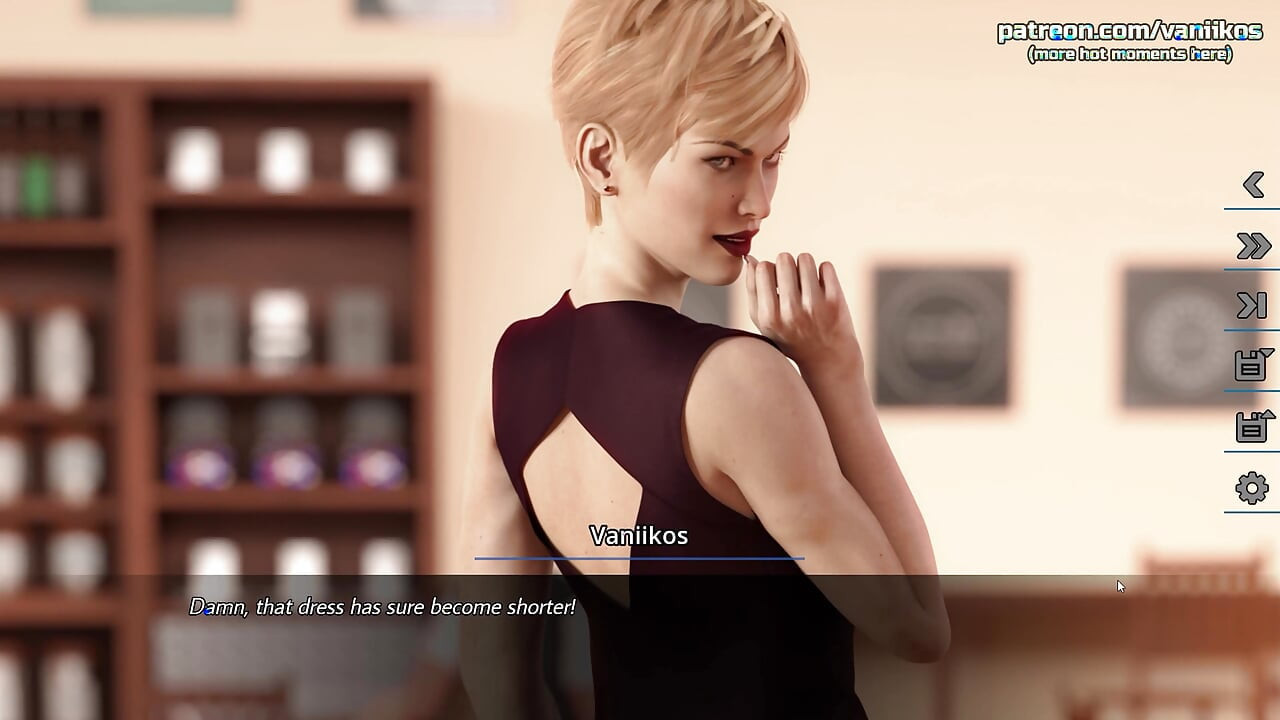 Dreams of Desire  Slutty short hair MILF in high heels seduced to suck cock in restaurant's bathroom  Part 8