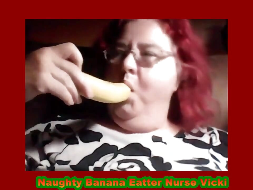 Naughty Banana Eater Nurse Vicki