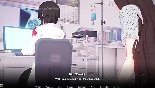 Twisted World Remake 27 - cewek nakal mesum masturbasi di rumah sakit - oleh eroticgamesnc