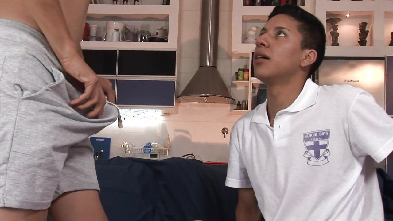 Two sweet and sweat teen boys in their anal hump