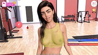 Wings Of Silicon: Gym Workout With Sexy Hot Fit Girl-Ep9