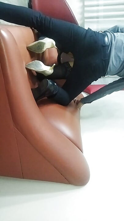 Secretary gets big cock from her boss