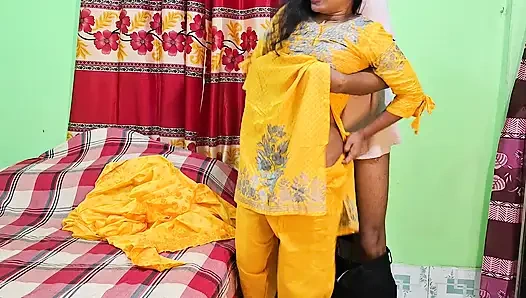 My Desi Stepsister Was Fingering Her Pussy, I helped her with my cock, Indian vairal Porn