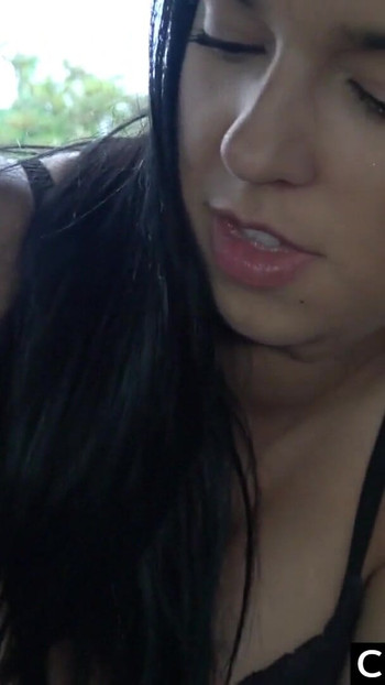 Jaw-dropping moment from "Young Brunette with a Wonderful Natural Tits"