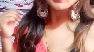 Desi Beautiful Girl  Facebook Live