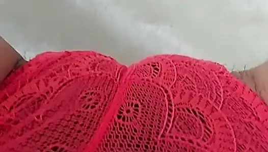 Horny Woman Wants You to Sniff and Lick Her Big Lips on Pussy That Stick Out of Panties Ginnagg