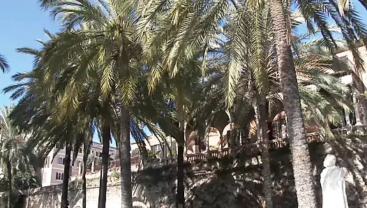 Luar ruangan, ngentot di kolam renang untuk remaja Rusia bertoket muda