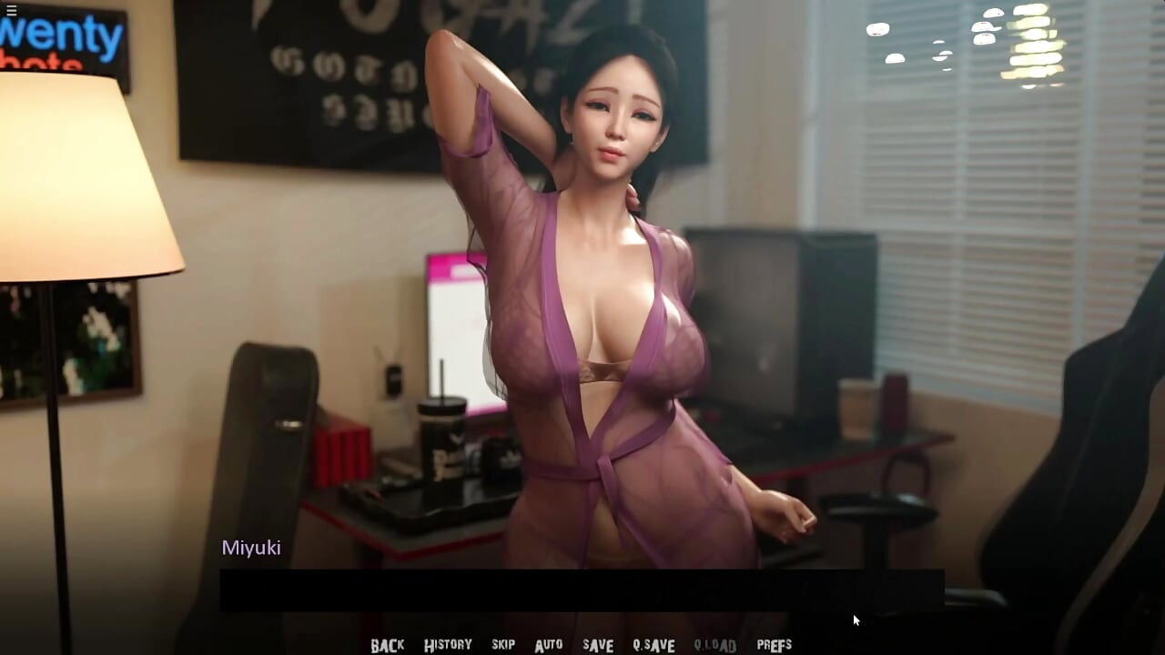 Japanese Stepmom Showing Her Big Boobs Cleavage To Her Stepson