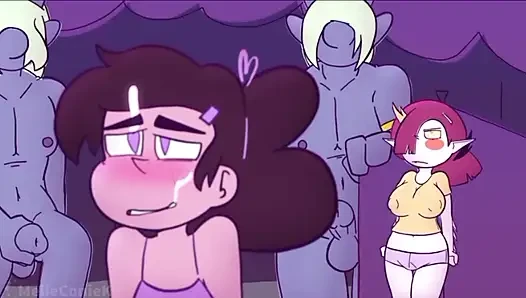 Amazing hentai come see they couldn't stand it