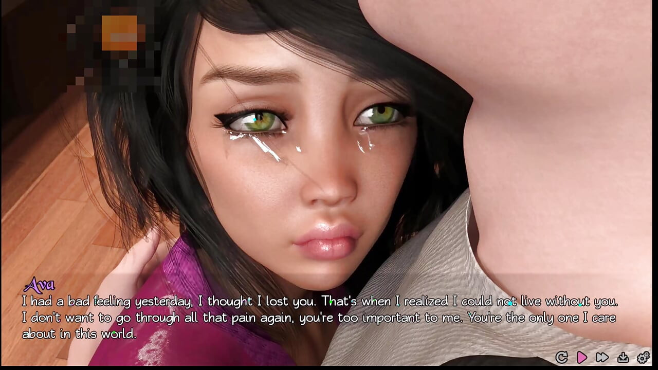 Pure love #3: Lilly Played with her pussy while Jack and Ava had sex