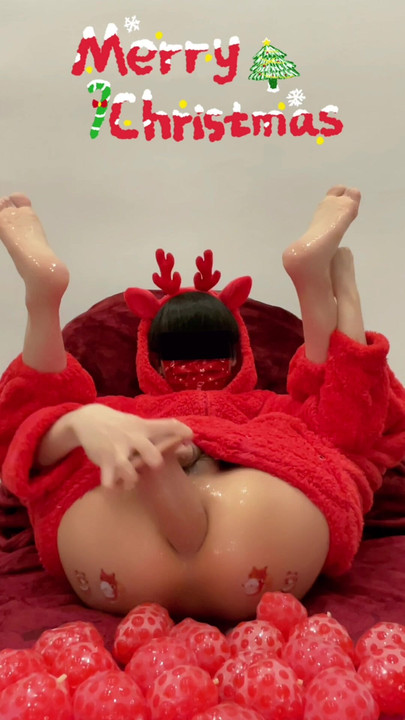 สุขสันต์วันคริสต์มาส! ของเล่นควยใหญ่, เย็ดรูตูด, น้ําแตก