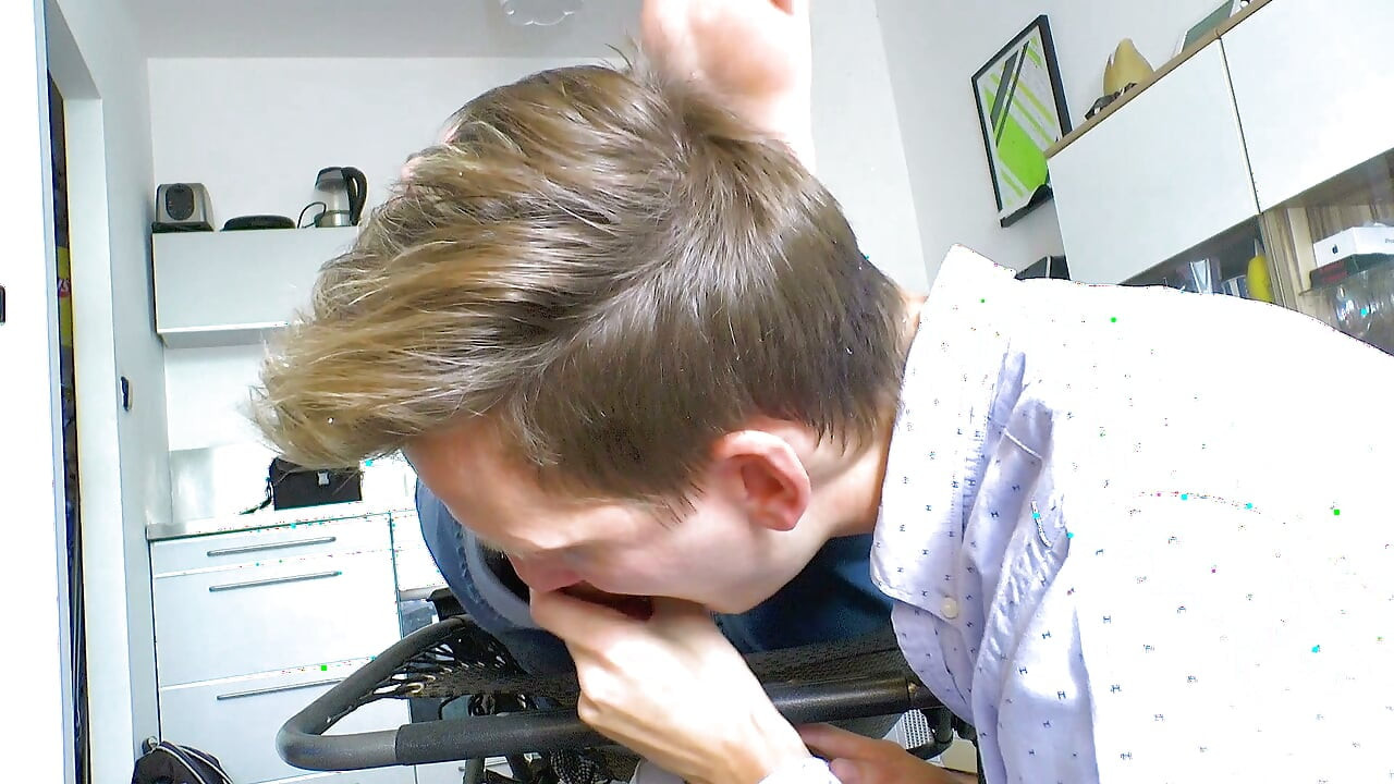 Playful Dominance: Guy Romes Commands Bazz to Worship and Tickle His Soles