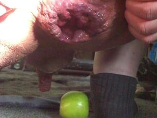 Two apples anal
