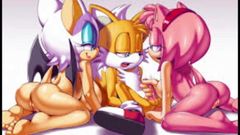 Kompilasi hentai hedgehog Sonic (lurus & gay)