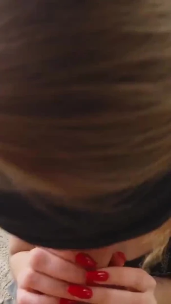 Iconic moment from "VIP4K. Submissive blonde blindfolded and roughly fucked"