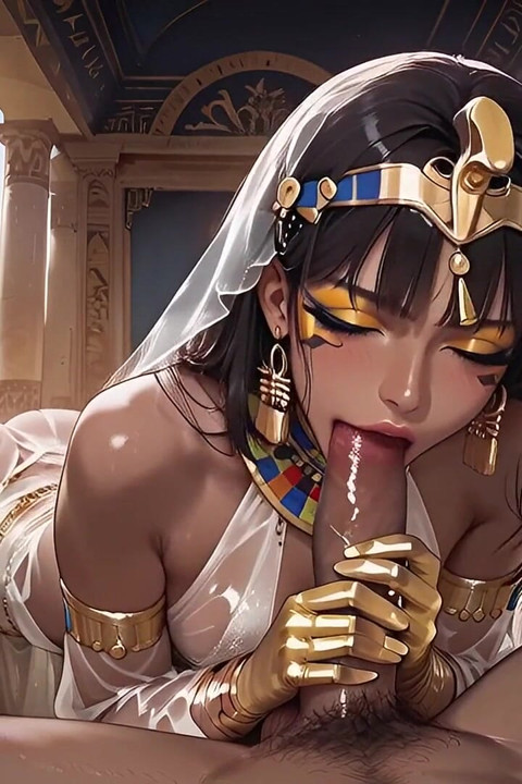 Kleopatra Gry seksualne z Cezarem w historycznej parodii Ia