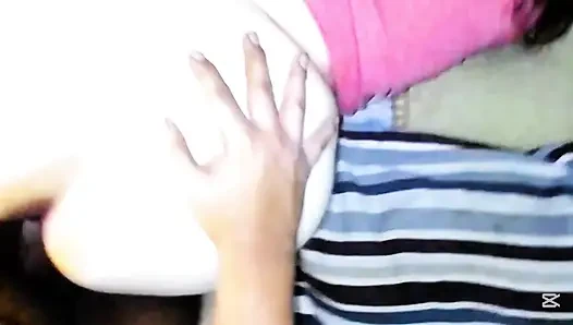 Tombul üvey kuzenimin güzel beyaz götü