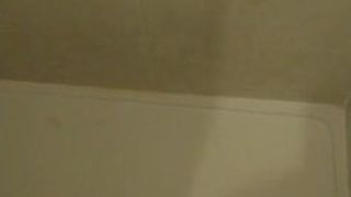 Quick Cumshot Spray in Shower (with Slow Mo)
