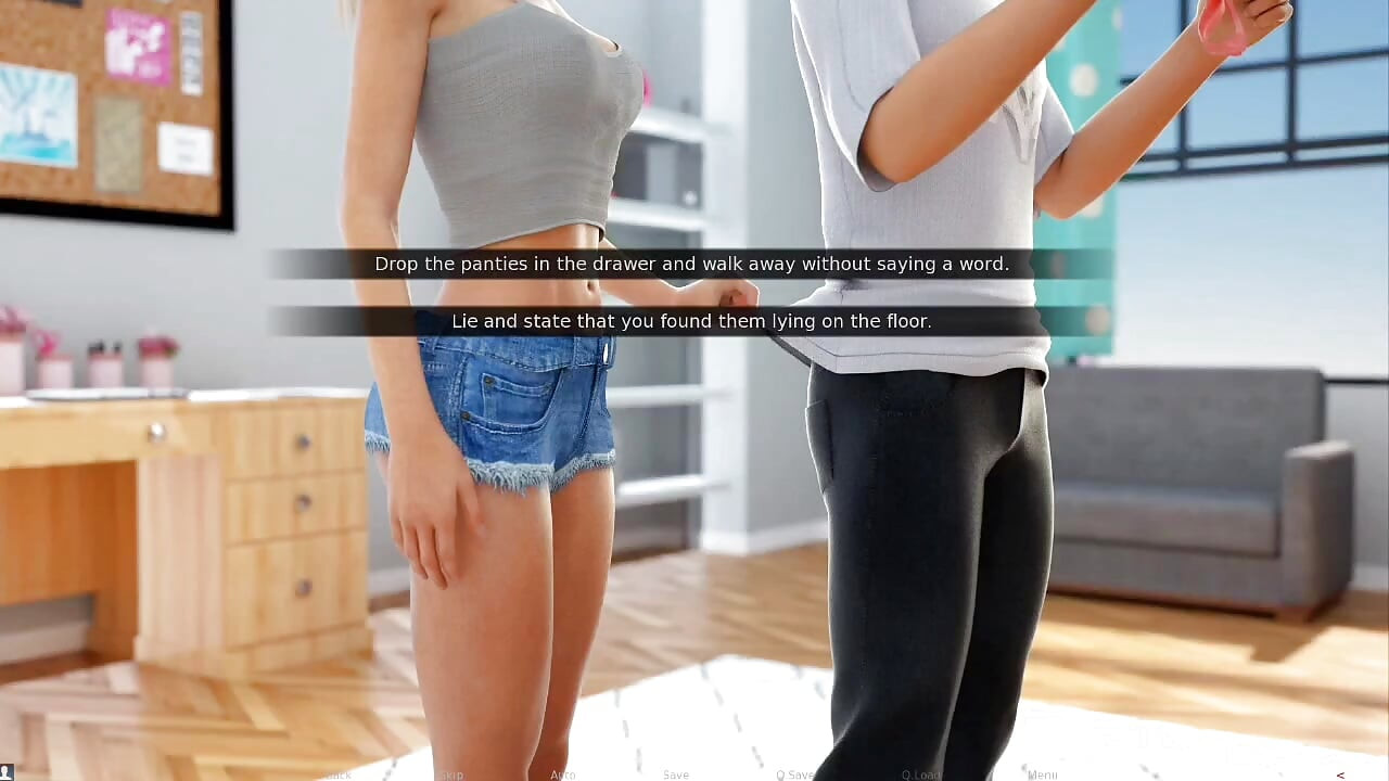 Milfy City # 4 - Joc de striptease