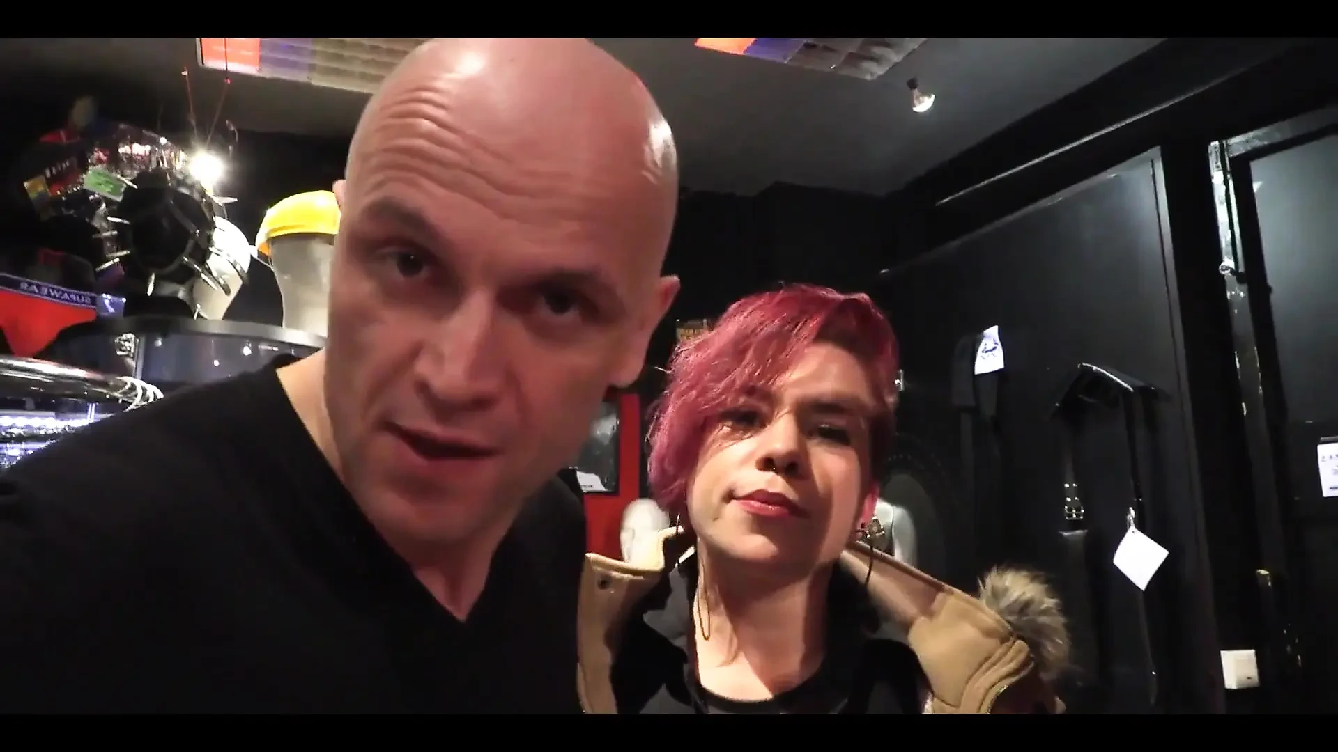 Orgy with Trans, Slave, Redhead Chick and 2 Big Cocks, Part 1 of 5