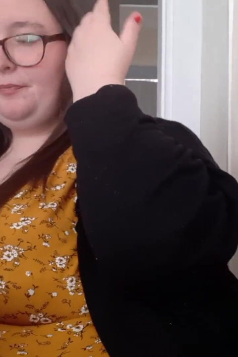 BBW SSBBW stuffing belly fish and chips