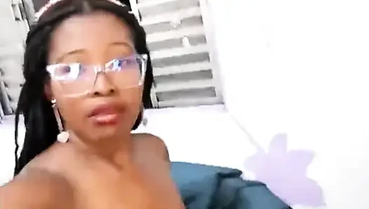 Jumping and offering my breasts, I even put my mouth on my to delight