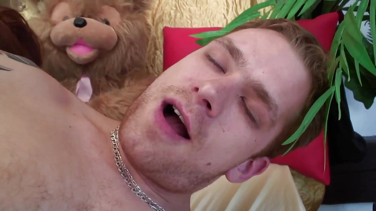 I fuck the tight pussy and tight ass of this sexy cock hungry redhead slut with small natural tits