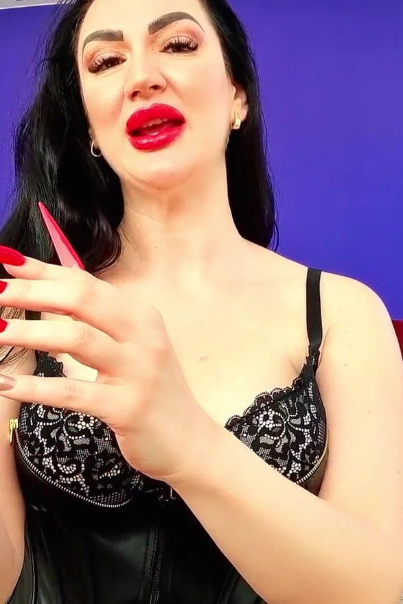 Worship My Gorgeous Stiletto Nails