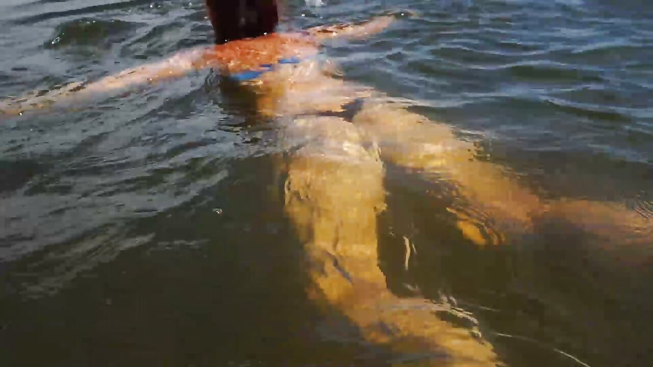 Berenang di Volga-river