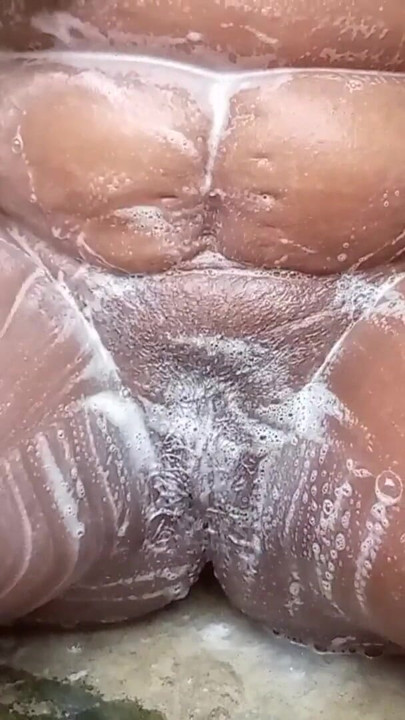 Amateur Desi Hot Step Mom Big Ass Big Nipple Outdoor Shower Exclusive Scene Captured By Her Step Son | Clip 1