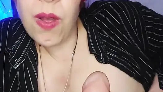 Gauchita for the First Time as a Sexy Stepmother!!! JOI