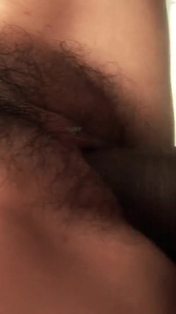 Stunning moment from "Huge ebony dick stretches out perfect young white babysitter"