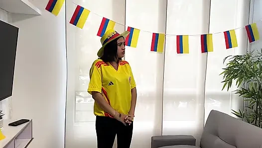 My Latina Best Friend Is Waiting for Me Without Underwear and Betting Her Wet Pussy if Her Team Wins. 2026 World Cup Special!