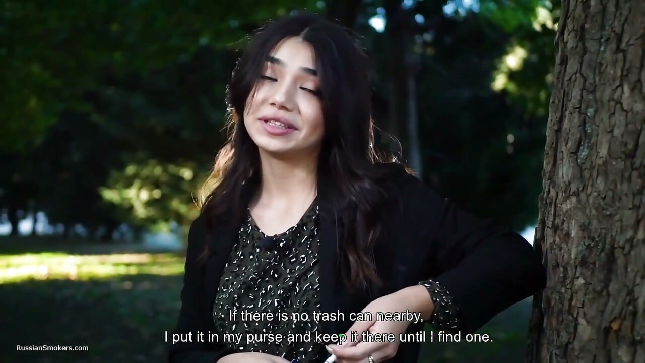 Smoking Interview with Zarina