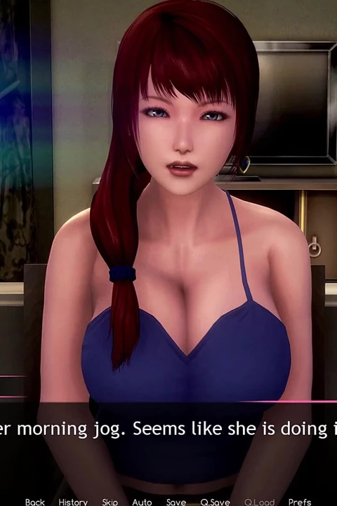 Murmur 23 - Shinigami Lollipop Masturbation on Dining Table Then Adam Presses Helans Huge Boobs in Club